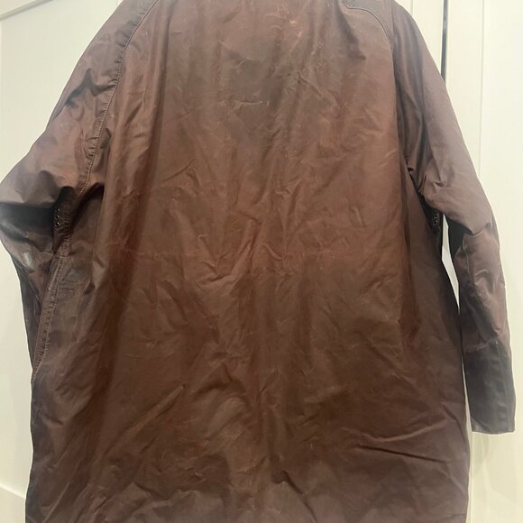 Barbour Waxed A190 Beaufort Jacket - Brown, XXL - Picture 11 of 11